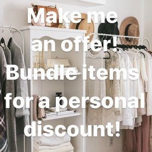 Bundle items you love!